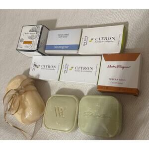 Vintage hotel soap lot Waldorf Tower Crabtree & Evelyn Miller Harris new